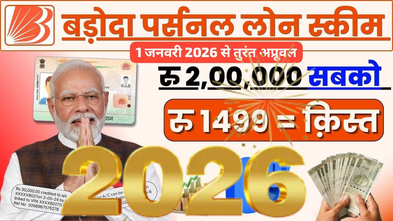 बैंक ऑफ बड़ौदा ऑनलाइन ऋण 2026